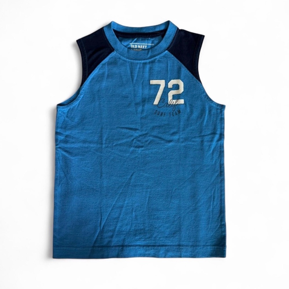 Old Navy Boys 72 Surf Team Muscle Tank Size XS (5)